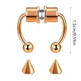 thumbnail image 2 of Nose Ring Stainless Steel Nose Ring Nose Jewelry Summer Jewelry, 2 of 2