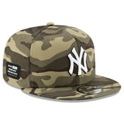 Men's New Era Camo New York Yankees 2021 Armed Forces Day 9FIFTY Snapback Adjustable Hat - OSFA