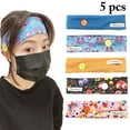 thumbnail image 2 of Coofit Bandeau Élastique 5 Pcs pour Sport, Course, Yoga, 2 of 10