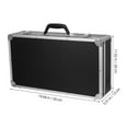 thumbnail image 5 of UEETEK Aluminum Storage Box Tool Storage Case Black ABS 1Set, 5 of 7