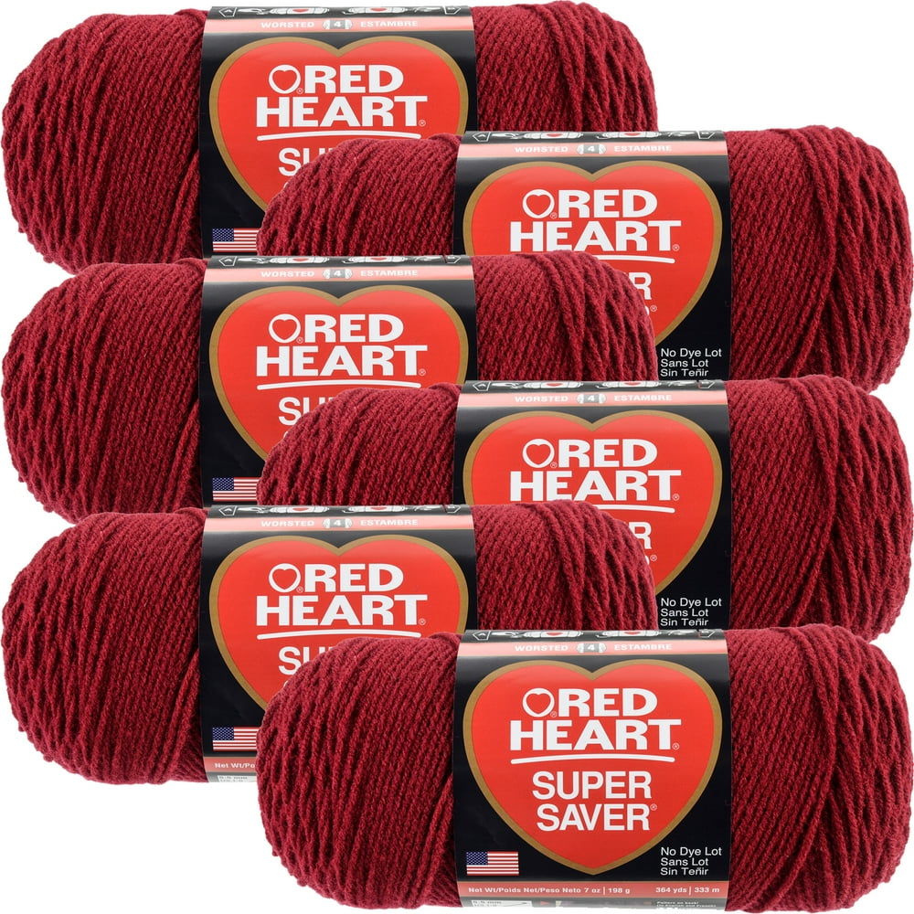 red heart super saver yarn