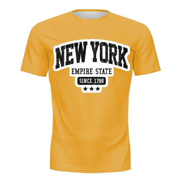 Camiseta informal con estampado para hombre: prenda urbana de moda para el día a día