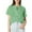 Green, variant on Women Blouses Lace Solid Color Marble Print V Neck Button Short Sleeve Fashion Elegant Womens Summer Tops Activewear,Green,XXL