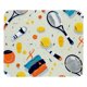 thumbnail image 1 of Alfombrilla de ratón con diseño de raquetas de tenis y base de goma antideslizante, cuadrada, protector para portátil, almohadillas de escritura, alfombrilla de ratón para juegos de, 1 of 7