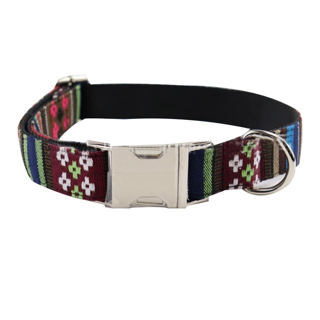 Collar con asa de cuero marrón Dinheiro de 27"x1,75" de ancho que se adapta