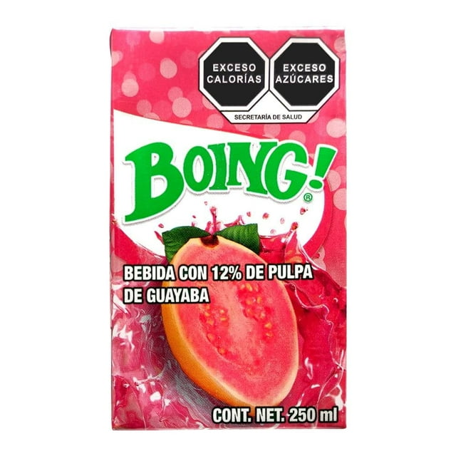 Bebida Boing con 12% de pulpa de guayaba 250 ml