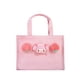 thumbnail image 3 of Bolso de mano Hello Kitty Sanrio, serie de muñecas, Kawaii, Kuromi Cinnamoroll, muñeca de dibujos animados, linda para niña, regalo, bolsa de transporte, bolsa para libros de texto, 3 of 5