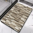 thumbnail image 5 of Rockwood Collection Presents the Perfect 20x32 inch Bathroom Rug: Modern Geometric Patchwork Design - Enhance Any Room Including Bathroom, Bedroom, Office, Living Room, Entryway, Hardwood Floors, 5 of 5