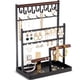 thumbnail image 1 of Soporte organizador de joyas ProCase, 6 niveles, 20 x 12 x 34 cm, negro, 1 of 8