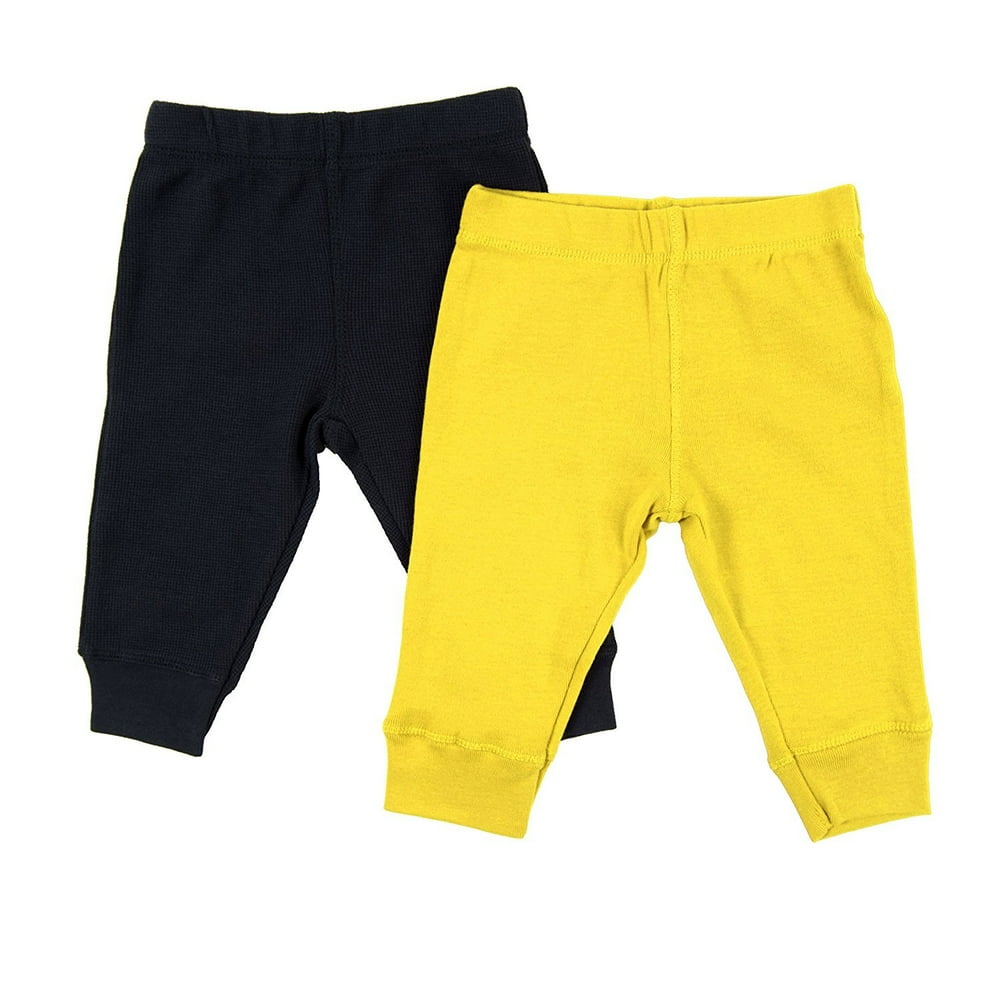 Leveret Solid Baby Crawling Pants & Legging Set Kids Baby Pants (Size