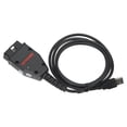 thumbnail image 1 of EOBD ECU Flashing Cable, USB Interface Multi Languages OBD2 Diagnostic Adapter ABS  For Car Maintenance, 1 of 8