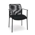 thumbnail image 1 of Essentials By OFM Ess-8010 Chaise d'Appoint Rembourrée en Mesh, Noir, 1 of 5
