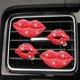 thumbnail image 3 of 4 clips de rejilla de ventilación para labios rojos, ambientadores de coche, clips de rejilla de ventilación para mujer, clips de rejilla de ventilación para difusor de coche, accesorios para coche, JAMW Sencillez, 3 of 5