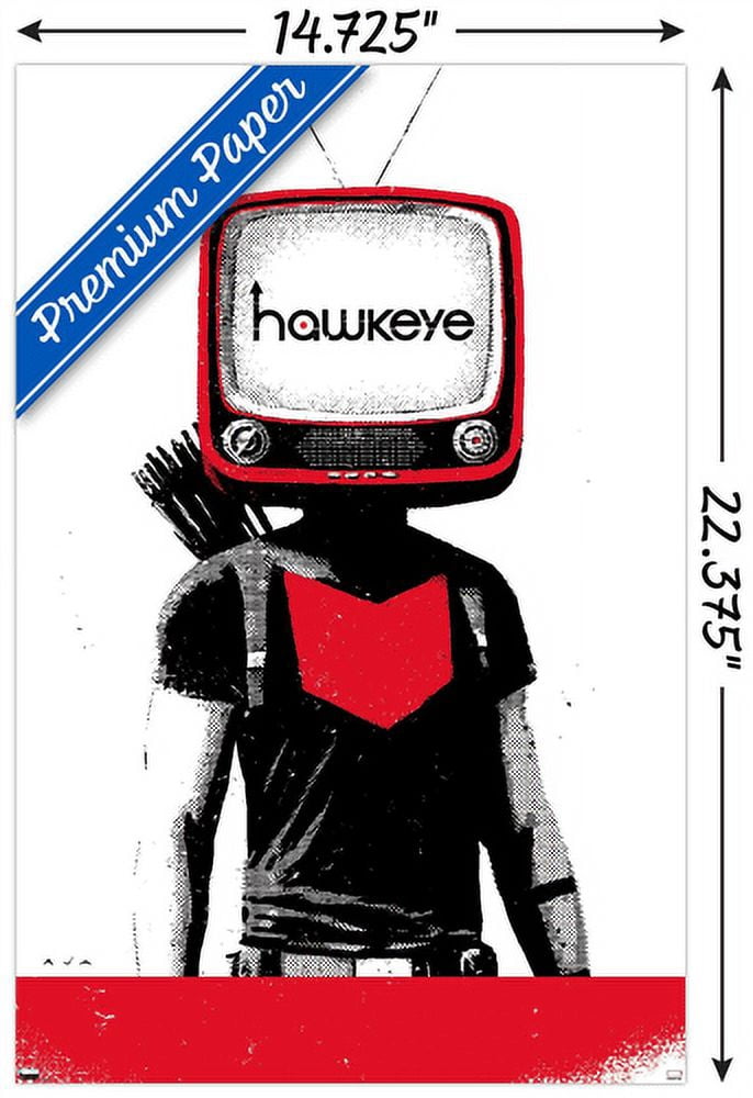 Marvel Comics - Hawkeye - Hawkeye #17 Wall Poster, 14.725" x 22.375"