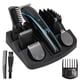 thumbnail image 2 of Kit recortador de barba eléctrico 6 en 1, cortador de pelo eléctrico ergonómico, recortador de vello nasal lavable, 2 of 14