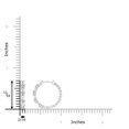 thumbnail image 3 of ANGARA Natural Diamond and Heart Motif Hoop Earrings in 14K White Gold for Women (Size-1.9mm| Color-K| Clarity-I3) | April Birthstone, Anniversary, Jewelry Gift for Women | Natural Diamond Earrings, 3 of 8