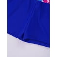 thumbnail image 7 of CHICTRY Girls Two Piece Swimwear Tankini Set Crop Tops with Shorts Swimsuit Royal Blue 4, 7 of 7