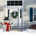 thumbnail image 2 of Leutsin Party Wooden Simulation Christmas Snowman Dress Up Set Family Snowman Tool, 2 of 9