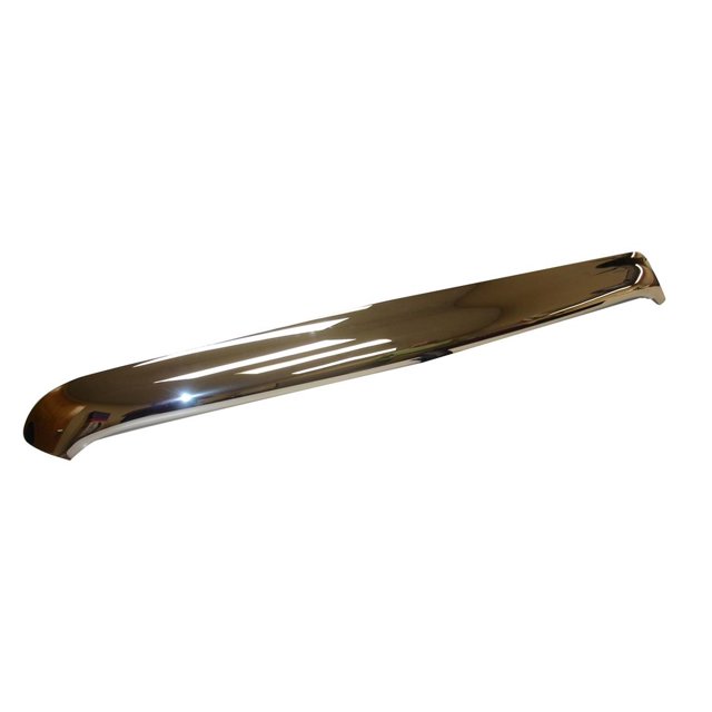 Auto Ventshade Bug Shield 680120 Chrome Hood Shield; Wrap-Around; ABS Plastic; Without Fender Eyebrows