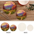 thumbnail image 4 of Coolnut Nature Trail Landscape Trivets Pot Holders Set of 2 Potholders for Kitchens Pure Cotton Thread Weave Trivets,Hot Pads for Kitchens,Coasters,Placemats,Spoon Rest for Cooking Home Decor, 4 of 7