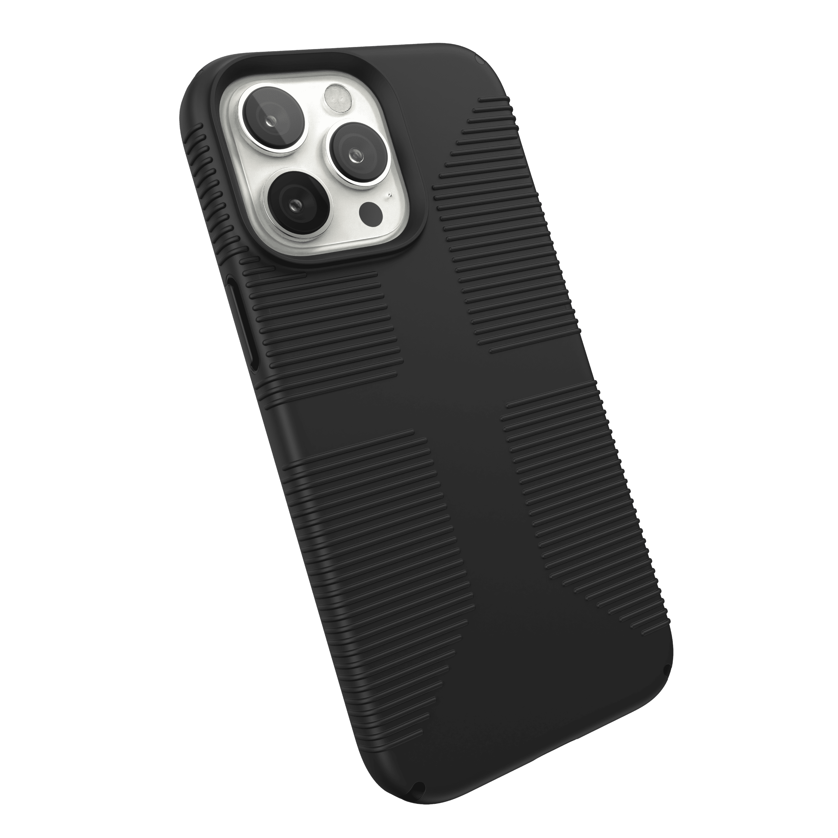 Speck GemShell Grip Back Cover Cell Phone Case for Apple iPhone 14 Pro Max, Black