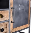 thumbnail image 3 of Progressive Furniture A270-73 Layover Console Table, Natural & Iron, 3 of 7