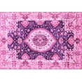 thumbnail image 1 of Ahgly Company Indoor Rectangle Abstract Pink Modern Area Rugs, 6' x 9', 1 of 4