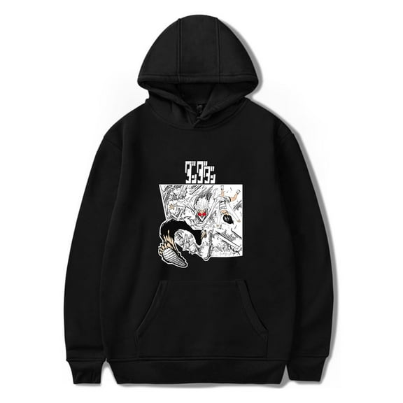 Anime Hoodies Merch Dan Da Dan Casual Hooded Sweatshirt Unisex Pullover Clothing