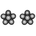 thumbnail image 1 of 2X Cabezales de Afeitadora Eléctrica para Hombre, Cabezal de Repuesto de Cuchilla de Afeitar Eléctrica, Cabezal de Afeitadora de 6 Cuchillas, Cuchilla de Repuesto, Negro, 1 of 9