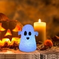 thumbnail image 4 of KeirineCC 1 PCS Lights Soft Glow Halloween Light Up Ghost Decoration with Color Change LEDs,Ghosts and Pumpkins Halloween Style,3x4 Inches,Lantern Pumpkin Decoration,for Halloween Decor,White, 4 of 7