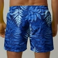 thumbnail image 5 of DIOAZUD Mens 5 inch Swim Trunks Hawaiian Tropical Print Beach Swimming Shorts Quick Dry Swimming Trunks with Pockets Bathing Suits Drawstring Elastic Waist Swimsuits, 5 of 5