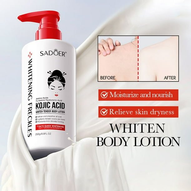 Fiudx Leche Corporal, Loción Iluminada Qu Sour, Crema de Nutrición Profunda, Hidratante de Textura Refrescante, Cuidado Diario de La Piel, Apto para Todo Tipo de Piel, Aroma Duradero.