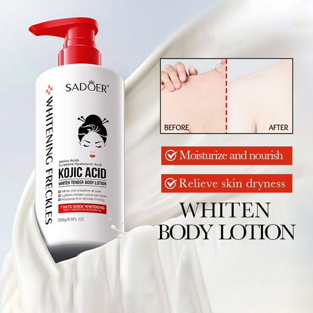Fiudx Leche Corporal, Loción Iluminada Qu Sour, Crema de Nutrición Profunda, Hidratante de Textura Refrescante, Cuidado Diario de La Piel, Apto para Todo Tipo de Piel, Aroma Duradero.