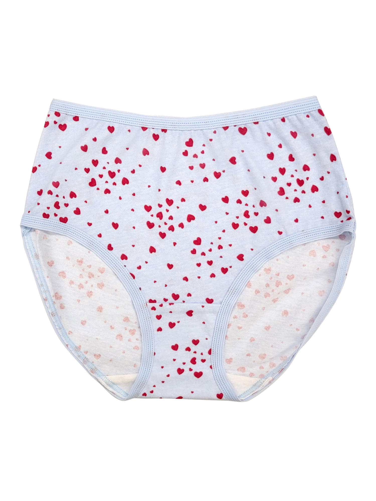 Wonder Nation Girls Cotton Brief Underwear, 5-Pack, Sizes 4-18