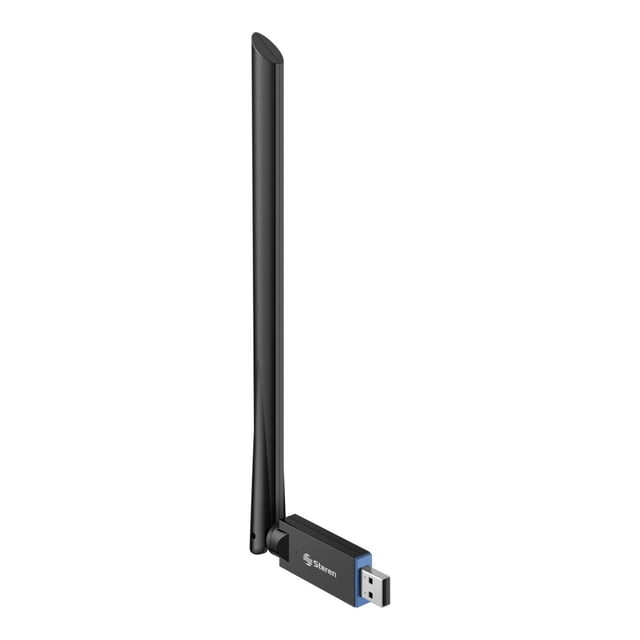 STEREN Nano adaptador USB Wi‑Fi 6 doble banda COM‑8231+