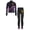 Hot Pink, variant on Kids Girls Figure Skating Training Suit Zipper Fleece Printed Jacket with Practice Leggings Pants Set Purple 16