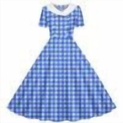 YuXingFu Dresses for Women 2026 Mid-Length Plus Size Womens Dress Short Sleeve Solid Color Casual Summer Blue M