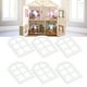 thumbnail image 5 of Ventanas De Madera Para Casa De Muñecas, Marco De Ventana En Miniatura Arqueado Blanco, Estructura Estable, Artesanía Fina Para Accesorios De Fotografía, 5 of 7
