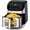 Silver-W, variant on Air Fryer 6.2 QT Large Capacity Oilless Hot Air Fryers Oven 1500W Healthy Cooker with 8 Presets, Digital LCD Touch Screen, Non-Stick Basket, Included Recipe