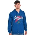 thumbnail image 5 of Tasty Waves Retro 80s Surf Movie Tee Zip Up Hoodie Men's Women's Brisco Brands X, 5 of 6