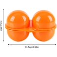 thumbnail image 3 of Nvzi Portable Egg Storage Box 2 Egg Case Carrier Tray Barbecue and Picnic Supplies Egg Container Hard Boiled Egg Holder Camping Carrier, 3 of 4