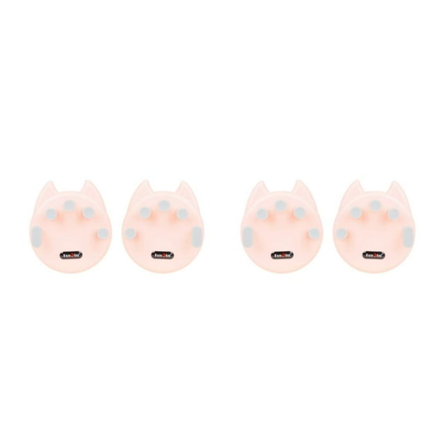 Yuarrent 2 piezas de entrenador de dedos de piano, práctica de estiramiento, Corrector de mano, empuñaduras, ejercitador de fuerza, Rosa 2Conjunto