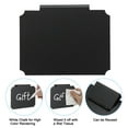 thumbnail image 5 of 88x64mm Plastic Basket Chalkboard Labels with 2Pcs White Chalk Matte Black 20 Pack, 5 of 5