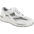thumbnail image 1 of Men's SAS Journey Sneaker White/Grey Leather 10 WW, 1 of 5