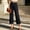 #0270-Black, variant on Womens Solid High Waist Flared Jeans with Pockets Loose Casual Denim Pants Trousers Bottoms for Daily Party