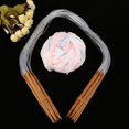 thumbnail image 2 of Fyydes Double Point Circular Bamboo Knitting Needle 0.2-1cm Sizes with Transparent Tube,Circular Needle, Crochet Needle, 2 of 10