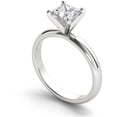 thumbnail image 2 of 1 Carat T.W. Diamond Princess-Cut Solitaire 14kt White Gold Engagement Ring, 2 of 5