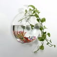 thumbnail image 4 of SunSunrise Wall Mounted Aquarium Tank: Fish Bowl Hanging Aquariums Clear Acrylic Tanks - Plastic Fishtank for Home Garden Office, 4 of 8