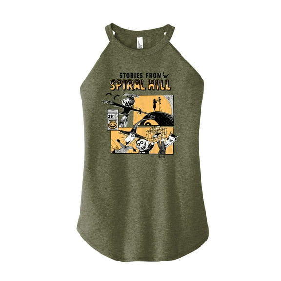 Disney - The Nightmare Before Christmas - Stories From Spiral Hill - Juniors High Neck Tank Top