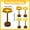 A*2, variant on YardChic 1 Pc 3D LED Night Light Acrylic Warm Lamp, Light Luxury and Minimalist Acrylic Creative Night Light, Aesthetic Decorative Light, Nightstand Light for Bedroom, Office Essentials